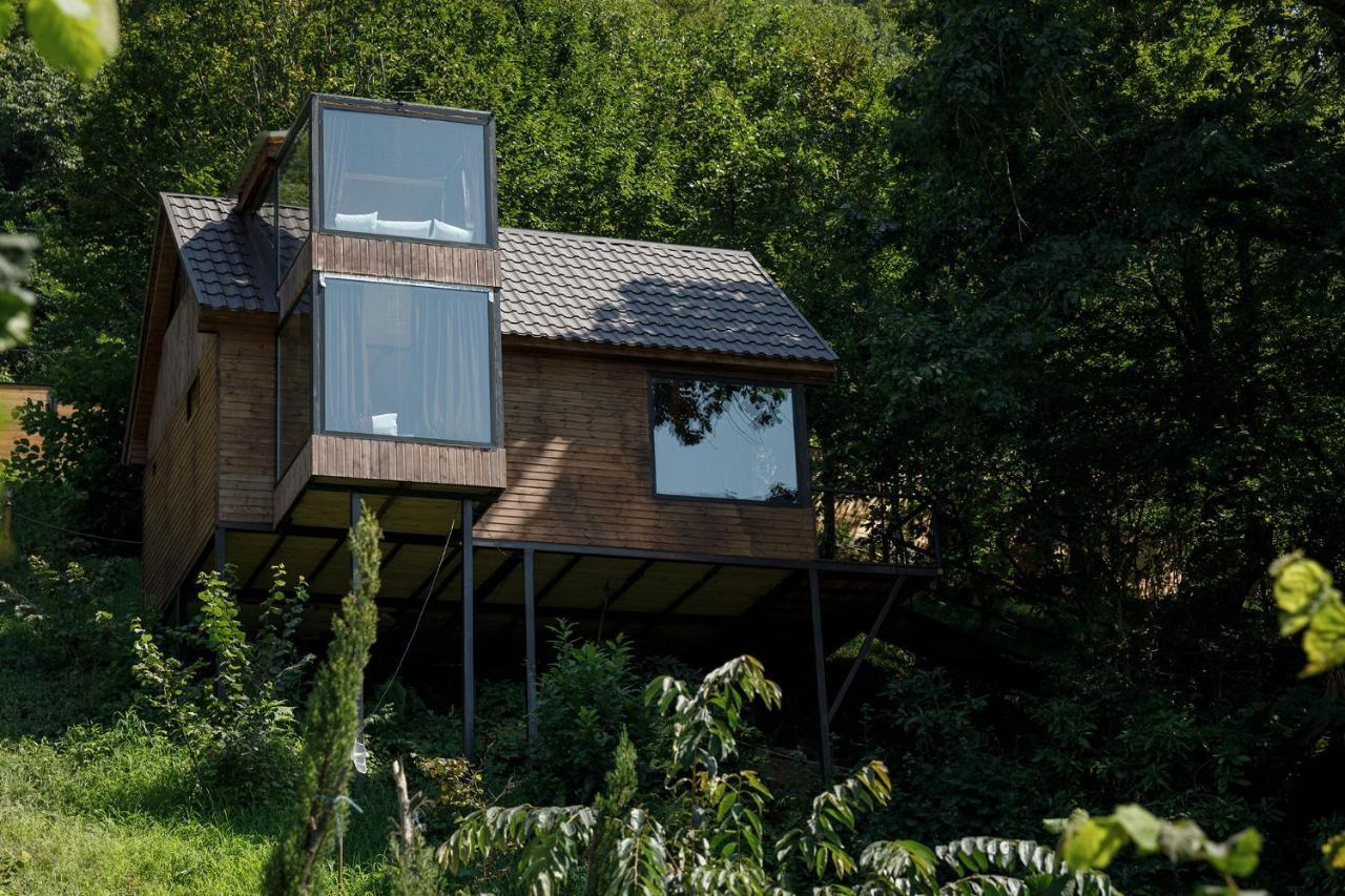 Woodpecker Ვუდფექერი Villa Batumi Esterno foto